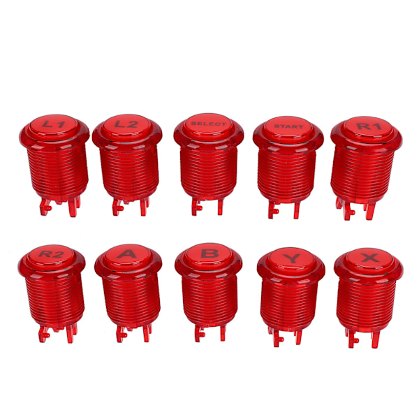 CY-822C DIY Arcade Game US-knappar Joystick Rocker Controller Kit utan ljus för Rapsberry Pi/PCRed