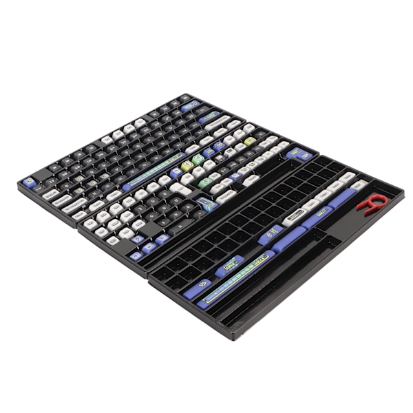 PBT Keycaps 154 Set 5 Sided Heat Sublimation XDA Høyde PBT Keycap Set for 61 87 98 104 108 Keys Mekanisk Tastatur
