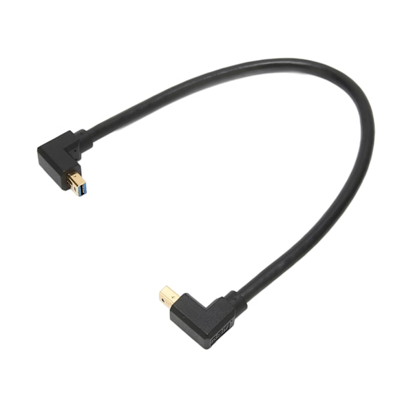 Mini DP - Mini DP -kaapeli Displayport 1.4 uros - uros 8K 60HZ 4K 144HZ 90 asteen suorakulma kyynärpää Displayport -kaapeli