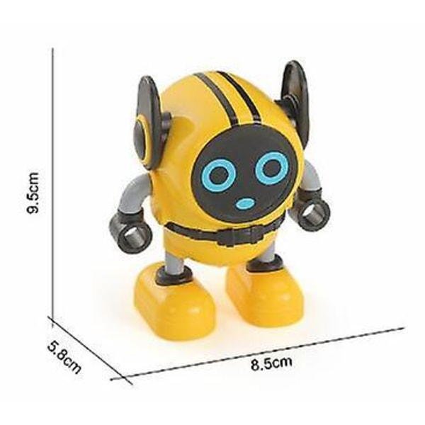 Gyro Xiaobao Draglinjal Gyro Urverk Leksaksbil Robot Kraftkontroll Draglinjal Gyro，Blå