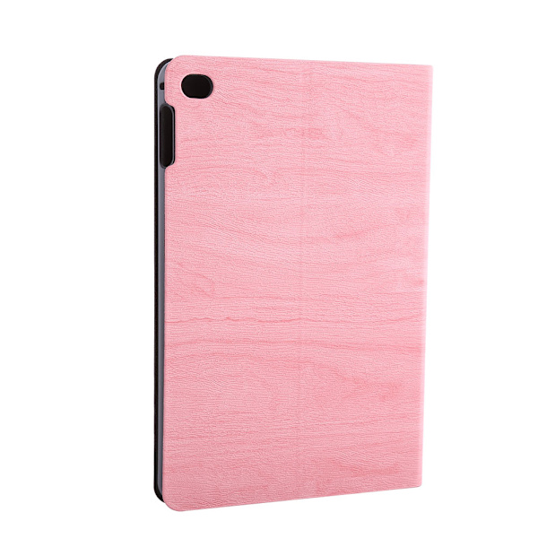 PU Læder Smart Cover Etui Stativ Med Auto Sleep/Wake Funktion Til ipad Mini 4 Pink