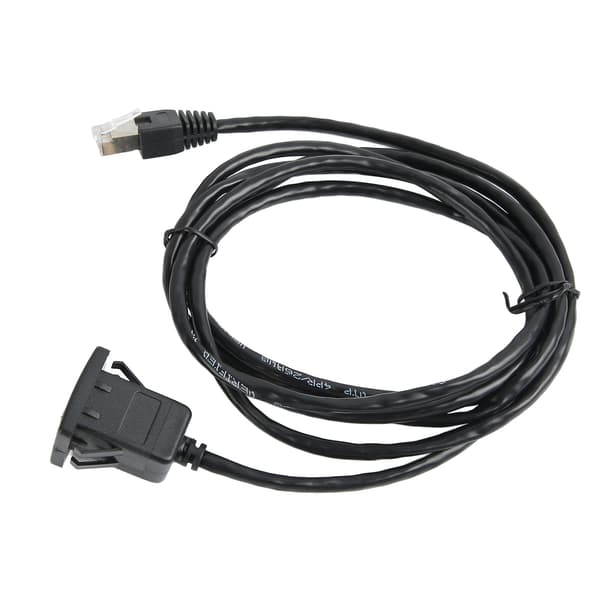 Cat5e indbygningskabel Universal Cat5e 100M han til hun Ethernet netværkspanel montering forlængerkabel