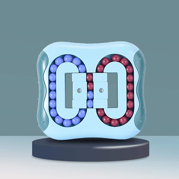 Pyörivä taikakuutio Fidget Spinner -lelut lapsille, pulmapeli, koulutusjuhlan vuorovaikutus, lasten karnevaalin aktiviteettilelulahjat (järvensininen)