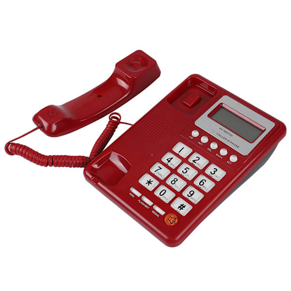 Hjemmehotell kablet telefon bordtelefon kontor fasttelefon fasttelefon anrops-ID