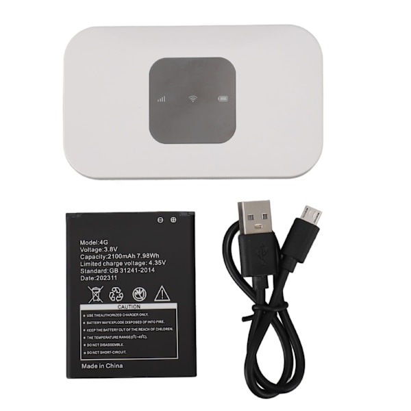4G LTE Mobil WiFi Professionel Højhastighedsnetværk 150 Mbps Plug and Play Trådløs WiFi Hotspot Router til Hjem Rejse Forretning