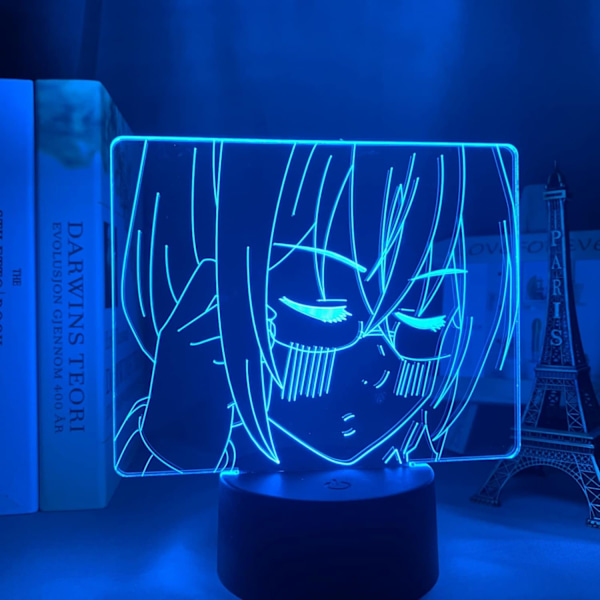 Anime LED-lampe De syv dødssynder Gowther Lys for soveromsdekorasjon No Taizai Manga LED nattlys Bursdagsgave