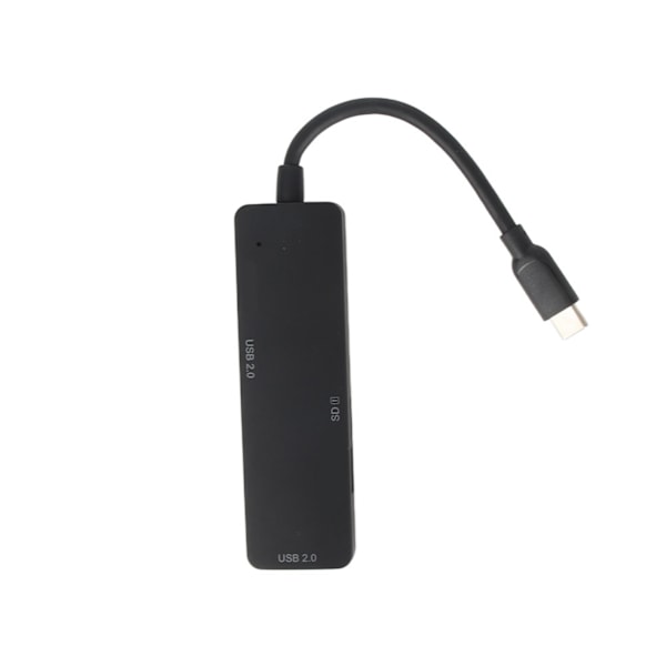 5 i 1 USB C Hub 5 Gbps Plug and Play Type C Dockingstation Multiport USB C Adapter til PC