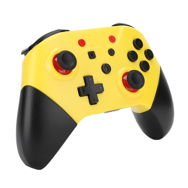 Trådløs Bluetooth-gamepad med full funksjon og NFC 3D-spilljoystick for Switch ProYellow