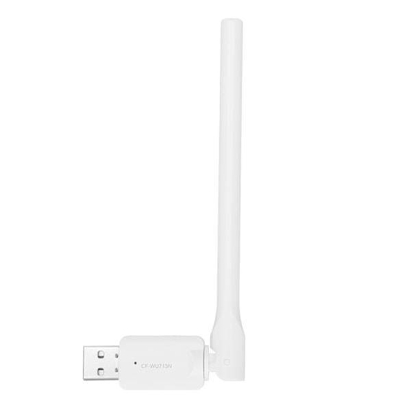 WiFi-adapter 300 Mbps 2,4 GHz USB trådlöst nätverkskort för dataöverföring Hemmakontor Stationär dator Bärbar dator