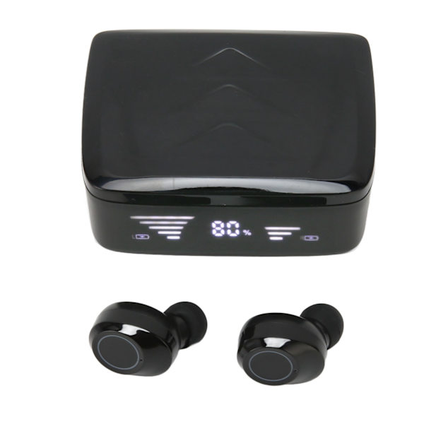 Trådlösa öronsnäckor Bluetooth 5.3 Mini IPX7 Vattentäta Tung Bas Öronsnäckor för Telefon Surfplatta
