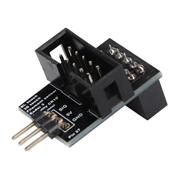 CR-10 / för Ender 3 Pin 27 Adapterkort för BLTouch Filament Sensor Svart 3D-skrivartillbehör