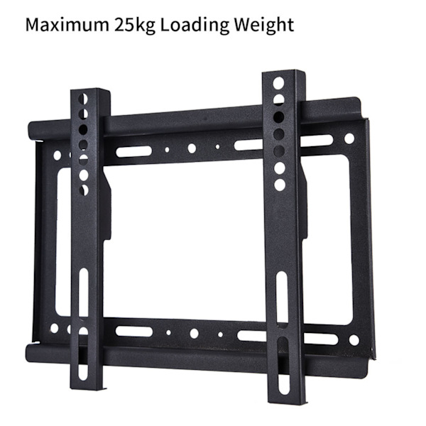 Universell TV-väggfäste, robust väggmonterat TV-fäste för 14-42 tum LCD/LED-TV