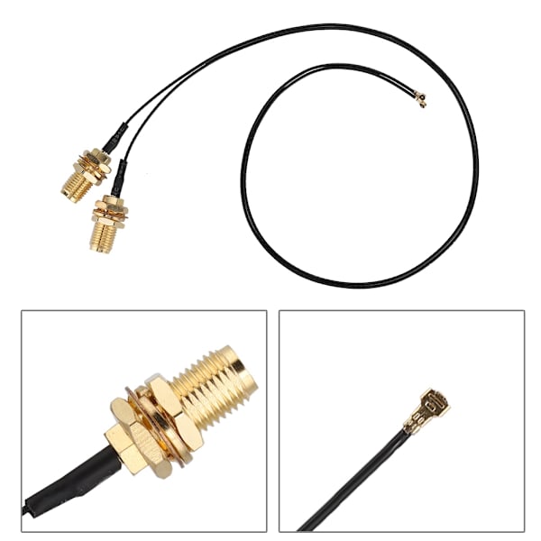 2 stk. trådløs mini PCI-E netværkskortkabel til intel 7260HMW/7260AC/6230AN /3160AC/BCM943228