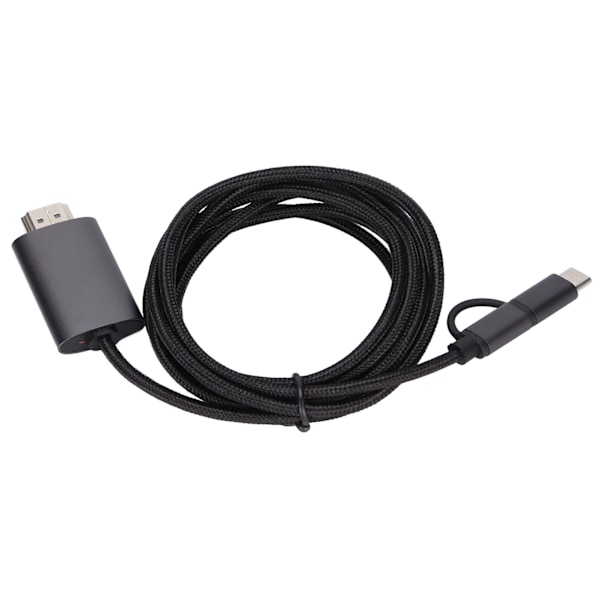 USB-adapterkabel Full HD 1920x1080p MHL Multi Purpose 2 i 1 Monitorer Konverterkabel for Hjemme-TV