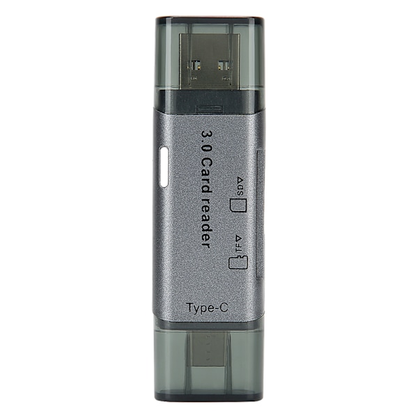 2 i 1 TypeC hukommelseskortlæser til stationære tablets Multifunktionel USB3.0-grænseflade