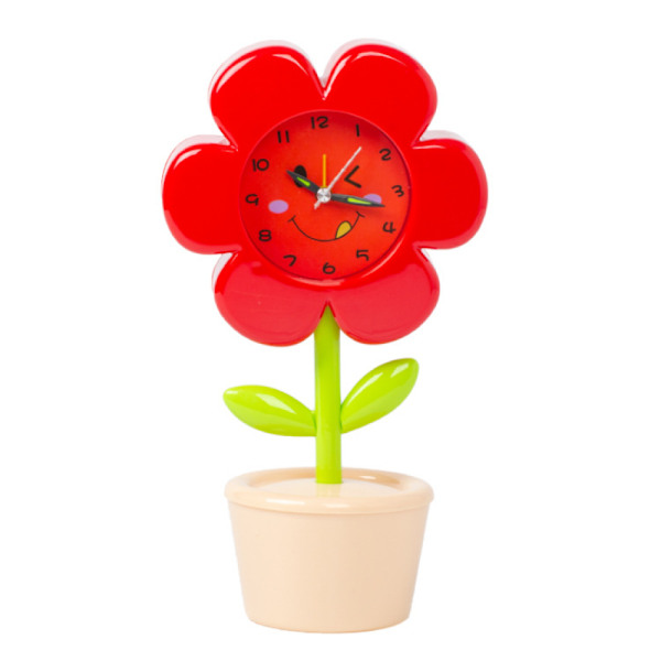 SAYTAY Sovrum Väckarklocka, Blommor Väckarklocka, Student Heminredning Skrivbordsklocka