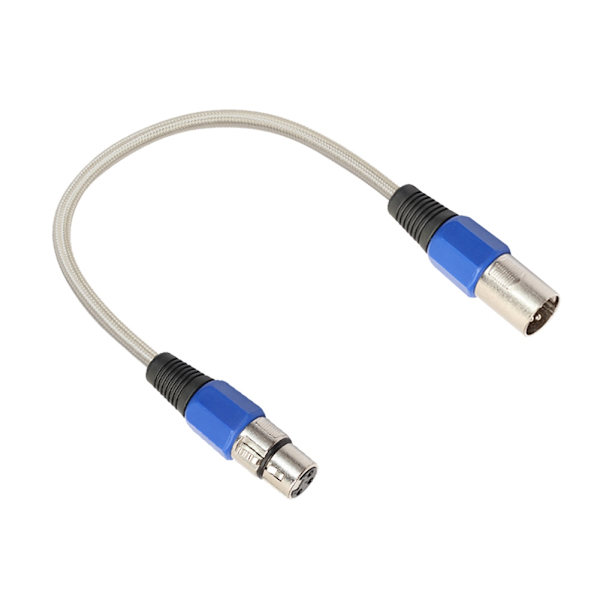 Høj kvalitet XLR han til hun mikrofon kabel lyd mikrofon kabel (0,3 m)