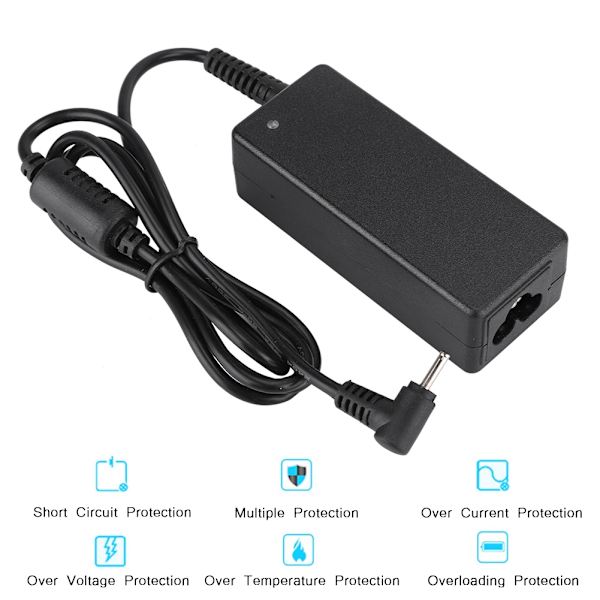 Stor uteffekt Notebook Strömadapter Laptop Strömadapter för Samsung XE500T1C/Chromebook