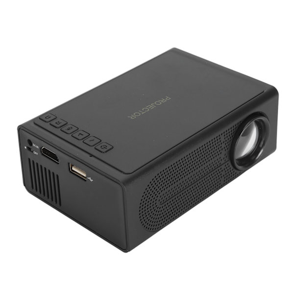 Mini projektor 1920x1080P Full HD bærbar LED-projektor til hjem, camping, kamera, spil, børnegave