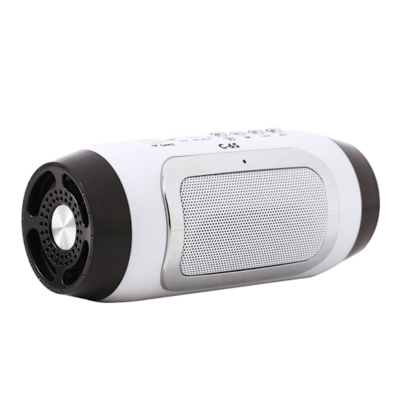 Mini trådlös stereo Bluetooth-högtalare bärbar för iPhone Tablet PC laddningsbar ny vit