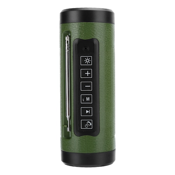 PL‑89 Kannettava langaton Bluetooth-kaiutin Subwoofer LED-taskulamppu FM-radio Ulkoilmastereot