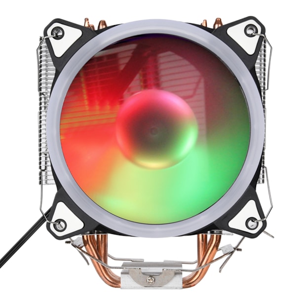 12cm 3Pin Computer PC Køling Heatsink Fan CPU Køler Led Køler Fan med 4 Kobberrør