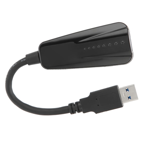 USB til Ethernet-adapter 10/100/1000M USB 3.0 til RJ45 LAN ABS Net-adapter Kompatibel med Windows til Linux til OS X