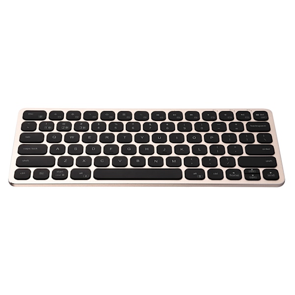 Bluetooth trådløs kablet tastatur berøringsplate oppladbar for IOS Android Windows svart