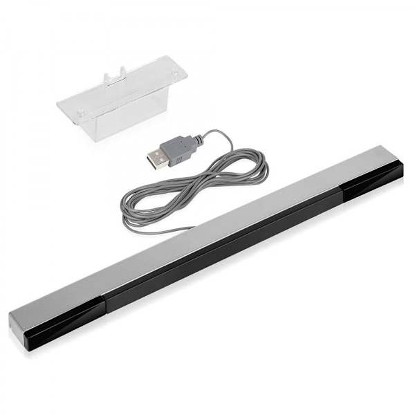USB-sensorstang for Wii, erstatning USB-kablet infrarød sensorstang for Nintendo Wii