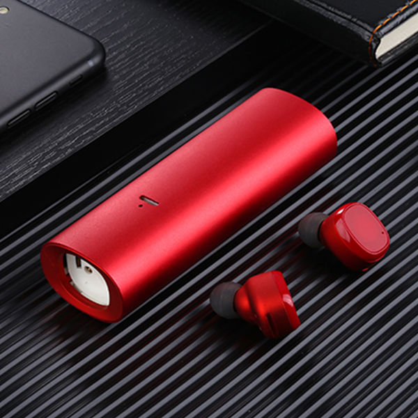 Bluetooth-kuulokkeet Langaton laturi Ulkoilulajit Stereo In-ear Kuulokkeet Punainen