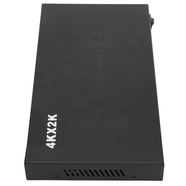 ANQ‑218 4K 1x8 Splitter 1 inngang 8 utgang Aktiv 8-kanals HD Multimedia Interface Duplikator Lyd Video Forsterker UK Plugg