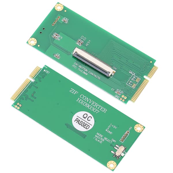 PCI E til CE adapterkort PCI E til ZIF overføringskort med 2 stk fleksibel flatkabel