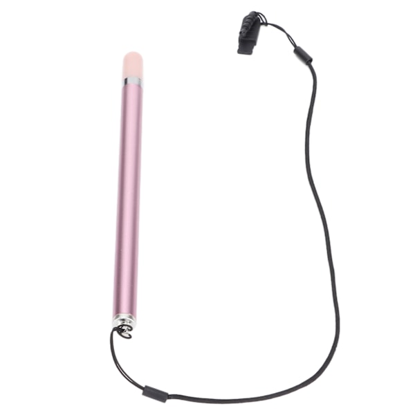 Kapacitiv stylus med hög känslighet, bärbar universell digital mobiltelefon surfplatta pekstift rosa