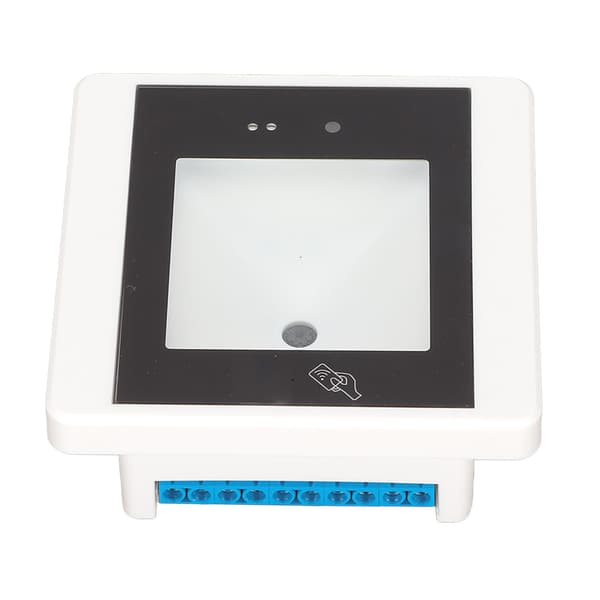 Streckkodsläsare Multipurpose Desktop 1D 2D QR Streckkodsläsare Access Control Card Scanner IC ID ReaderR35C Vit