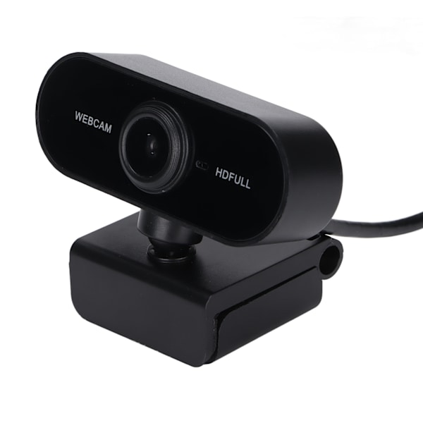 1080P webkamera med autofokus, full HD-datamaskin med mikrofon for direktesending, videosamtale og konferanse