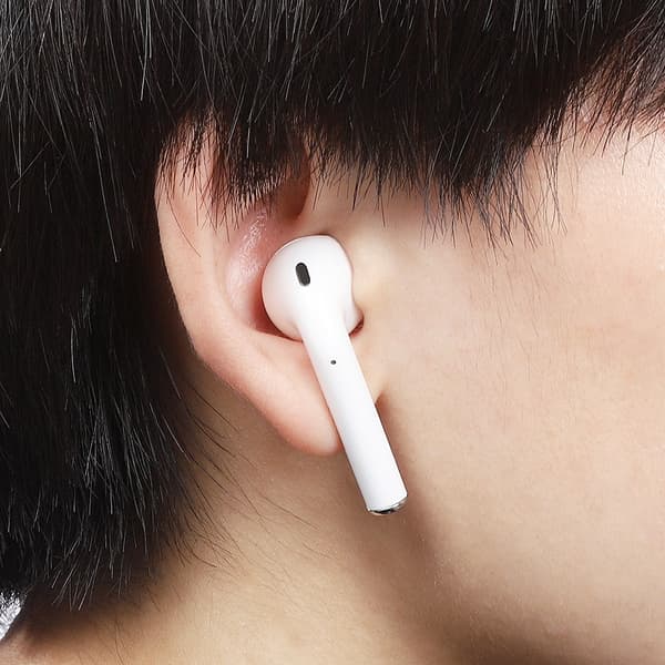 i10 TWS Bluetooth 5.0 Trådløst Headset Mini Ørepropp Håndfri Øretelefon for iOS/Android