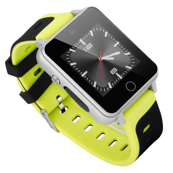 1,54\" skærm Smart Armbånd Bluetooth Ur GPS Navigation 512MB+4GB Til Android 5.1 (Grøn)
