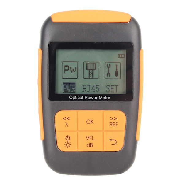 Kuituoptinen kaapelitesteri 800 - 1700 nm, enintään 10 mW 10 dbm, mikro-USB-lataus, optinen kuituvoimamittari korjausteollisuudelle