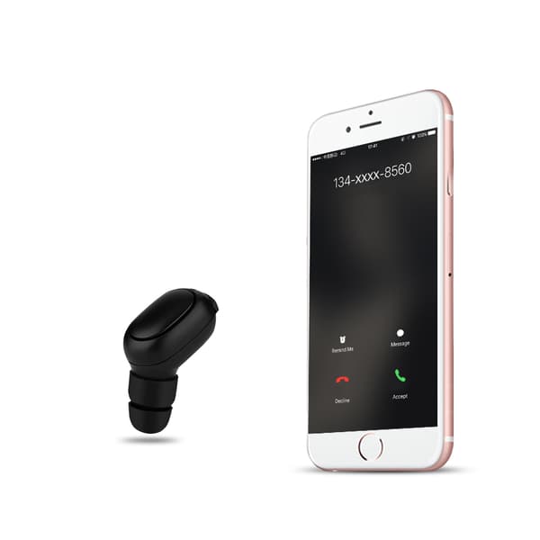 Mini Earpod Bluetooth 4.1 Mer Stabil & Lengre Musikkavspilling Bluetooth Earpod for Telefoner/ PC