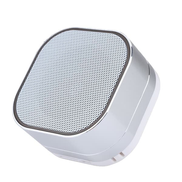 Mini bærbar trådløs computer Sub-woofer Bluetooth-højttaler understøtter TF-kort (sølv)