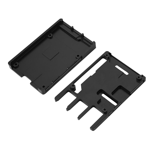 Hög precision aluminiumskal för Raspberry Pi CNC 3B+ med snabb värmeavledning - Svart