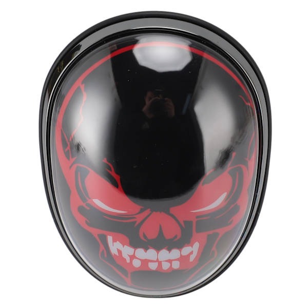 Skull Bluetooth-högtalare, bärbar trådlös Bluetooth 5.0-högtalare, Halloween-ljus, högtalare för bärbar dator, surfplatta, smartphone, svart
