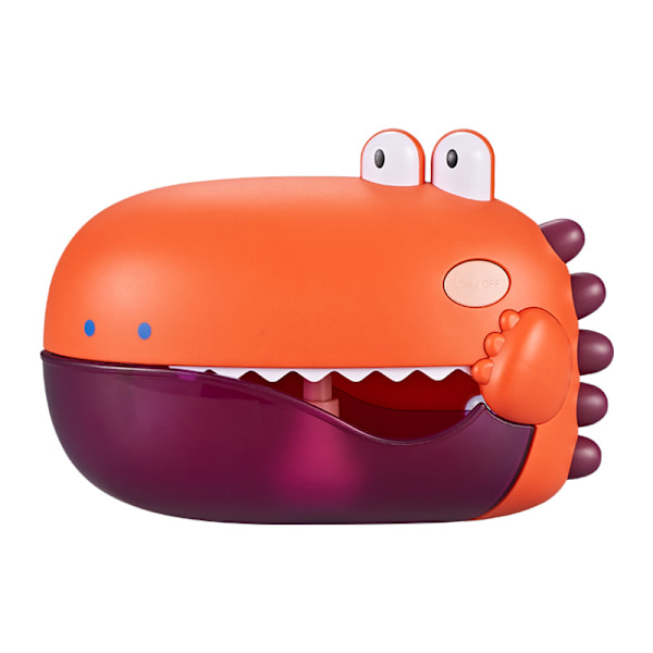 Castle Baby Badleksaker, Dinosaurie Badbubbelmaskin, Badleksaker för Barn i Åldrarna 1-3, Automatisk Badkarsleksak Bubbelmaskin Gåvor till Pojkar red