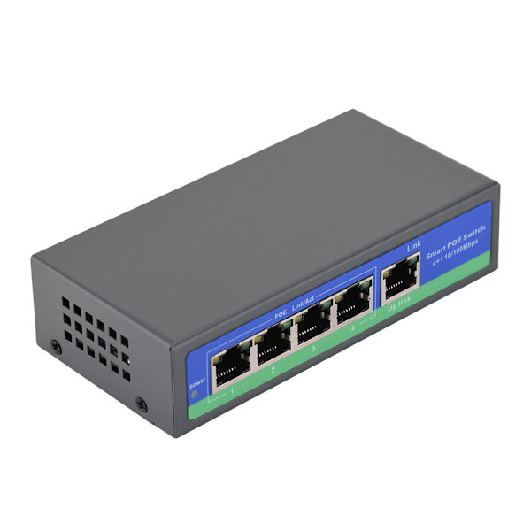POE Power Over Ethernet Switch 4 port POE   1 Uplink Port IEEE802.3Af AT