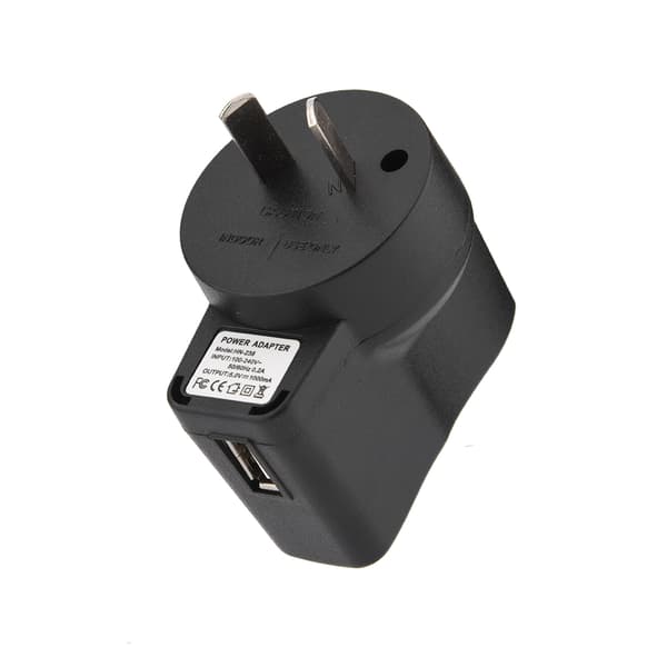 5V 1A lader strømadapter USB ladeplugg strømforsyning for telefon