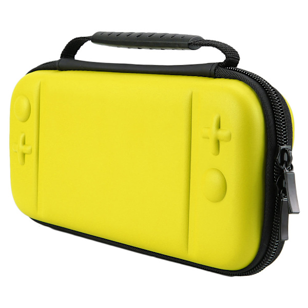 EVA Hard Shell Spillkonsoll Bæreveske Oppbevaringsboks for Nintendo Switch Lite (gul)