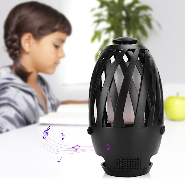 BTS596 Flamme Lygte Bluetooth Højttaler USB Interface Serieforbindelse V4.2 Højttalerboks