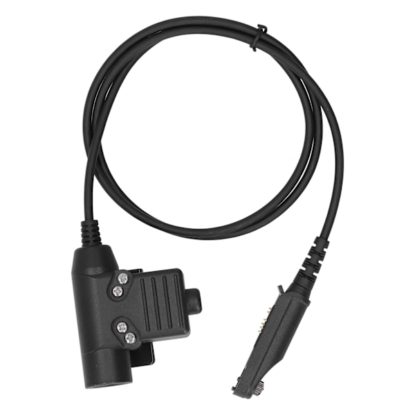 U94 PTT-kabelkontakt headset-adapter passar för Baofeng UV9R/UV9RPLUS/UVXS Walkie Talkie