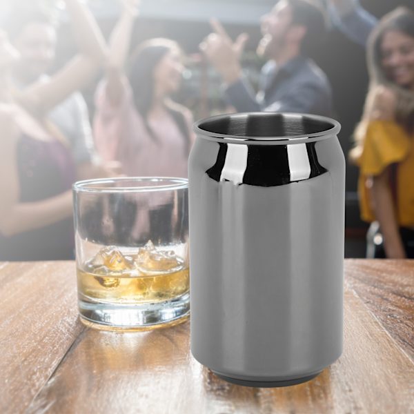 Rustfritt stål drikkekopp moderat kapasitet allsidig robust cocktailkopp for barer fester sammenkomster