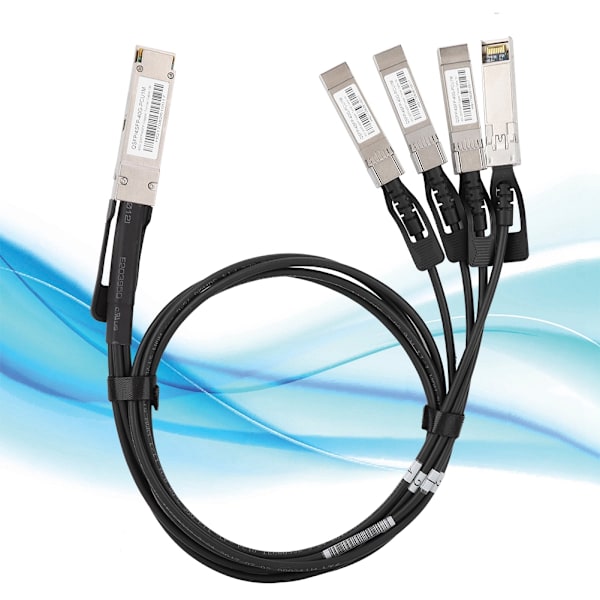 AIQ-YP19024 QSFP-4SFP10G-CU 1M Høyhastighetsoverførings kobberkabel Breakout-kabel